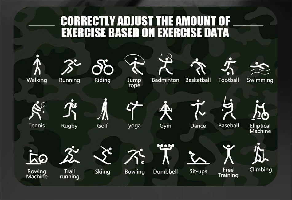 Smartwatch IP68 ATM Natación - Deportivo Outdoor Fitness Tracker Salud para Android iOS