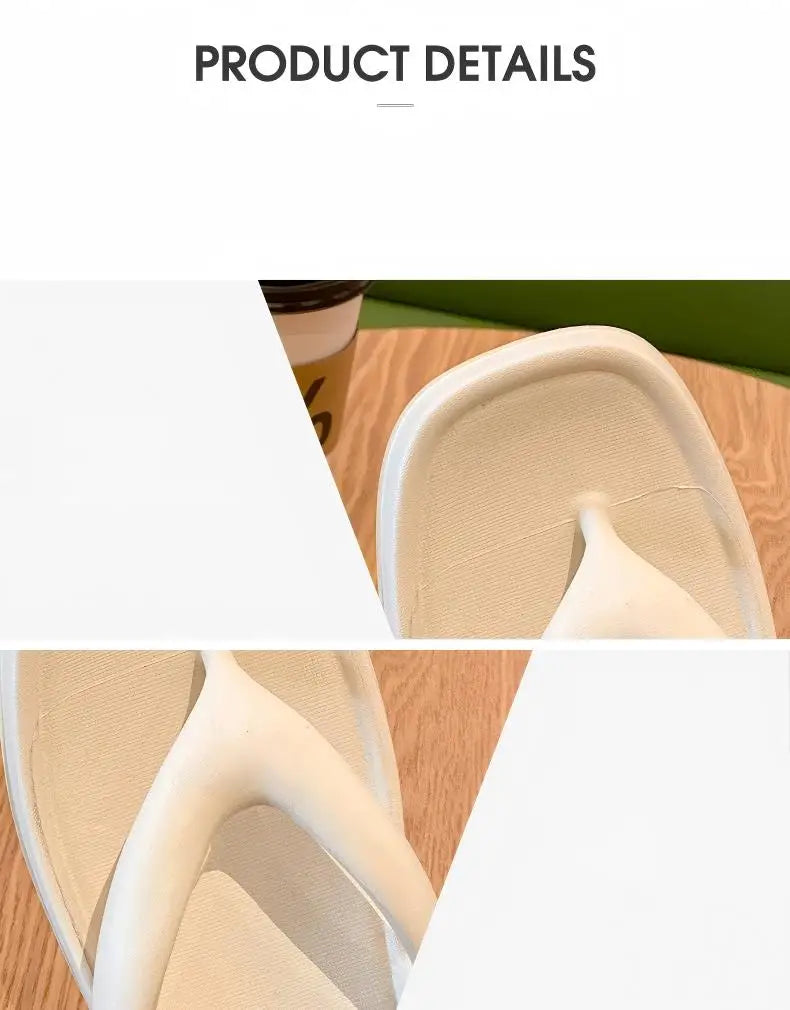 Chanclas Mujer Elegantes Transpirables - Sandalias Tacón Medio Outdoor Versátiles