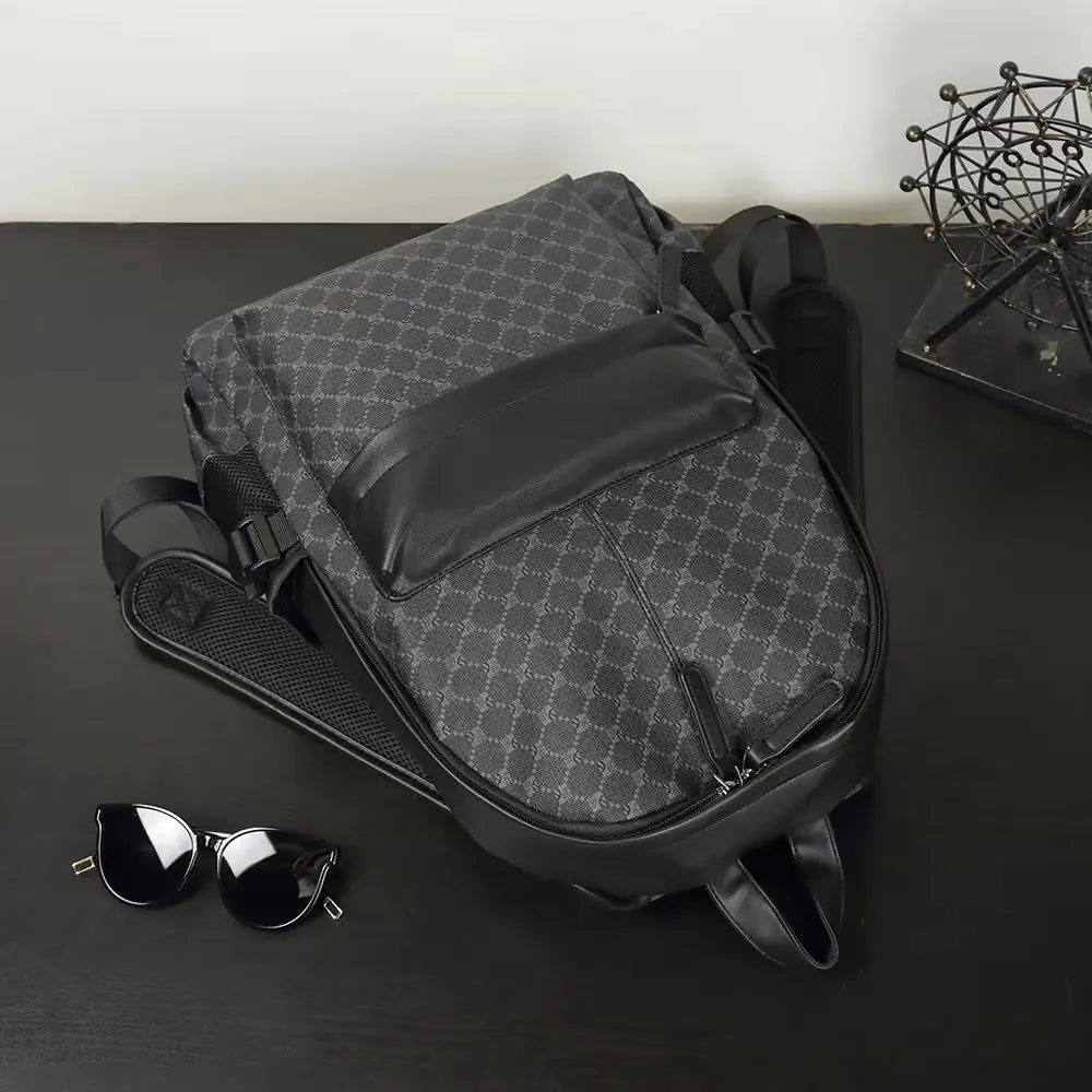 Mochila Designer Multifunción Hombre - Laptop Viaje Business Escolar Diario Bagpack