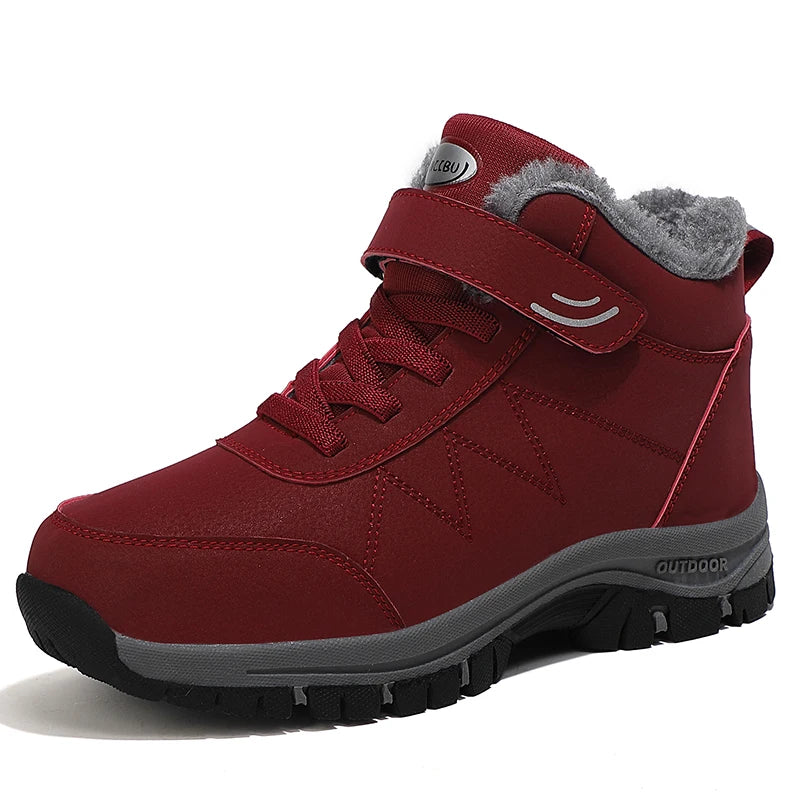 Botas Hombre Nieve Impermeables - Cálidas Invierno Senderismo Outdoor Montaña Escalada Sneaker Trekking