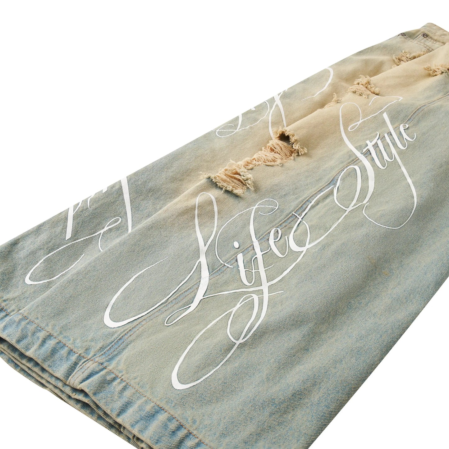 Vaqueros Mujer Y2K Rotos Vintage - Jeans Pierna Ancha Streetwear Unisex