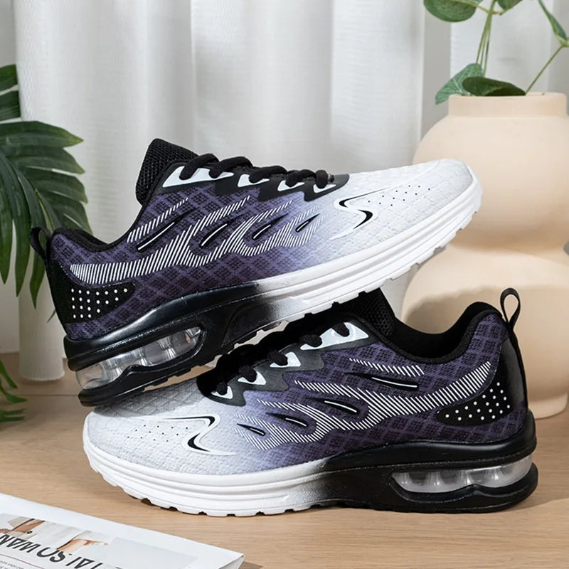 Sneakers Air Cushion Mujer Talla Grande - Zapatillas Mesh Transpirables Ligeras Otoño