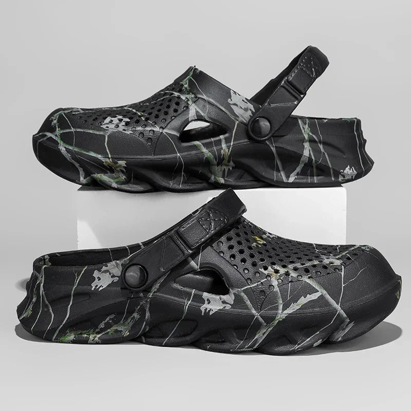 Chanclas Hombre Verano Playa - Sandalias Antideslizantes Outdoor Casual