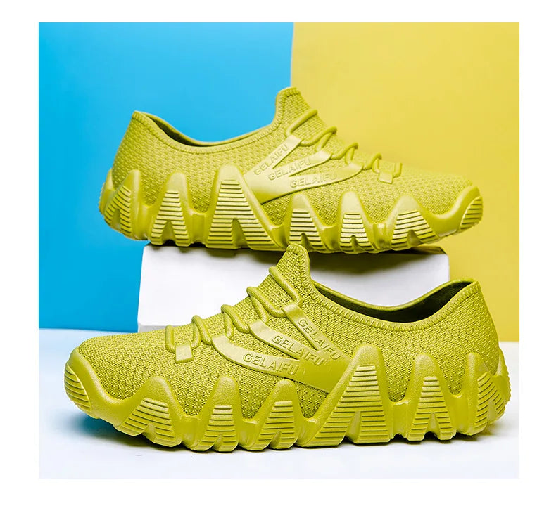 Botas Lluvia Hombre Fashion - Impermeables Antideslizantes Trabajo Cocina Goma Planas