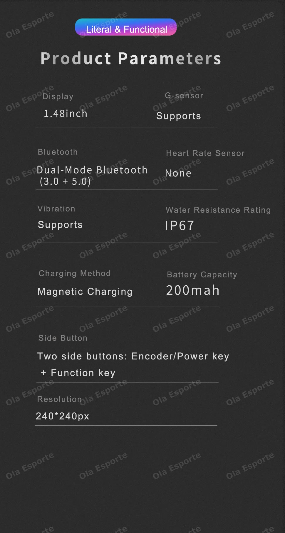 Smartwatch 2025 AMOLED Hombre Mujer - Pantalla Táctil Completa Bluetooth Llamadas 5ATM Deportivo