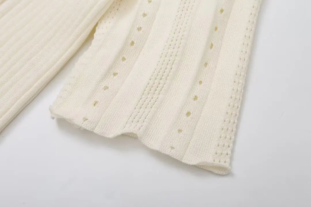 Vestido Punto Mujer Elegante - Vestido Largo Primavera 2025