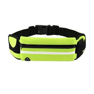 Riñonera Deportiva Running Impermeable - Cinturón Cartera Portátil Móvil Bolsa