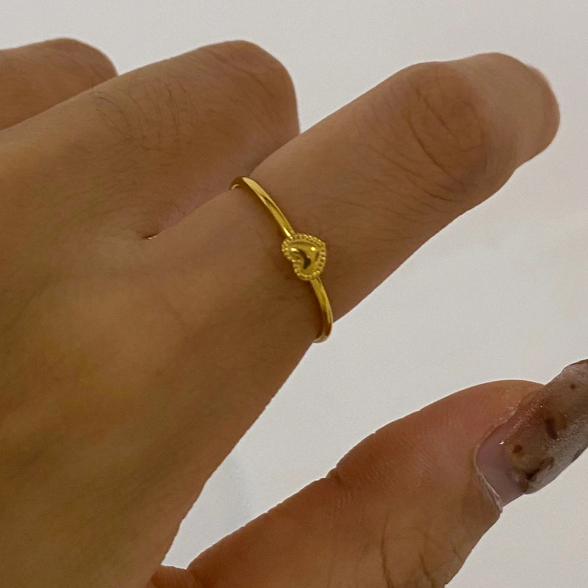 Set Anillos Apilables Personalizados - Acero Inoxidable Dorado 2025