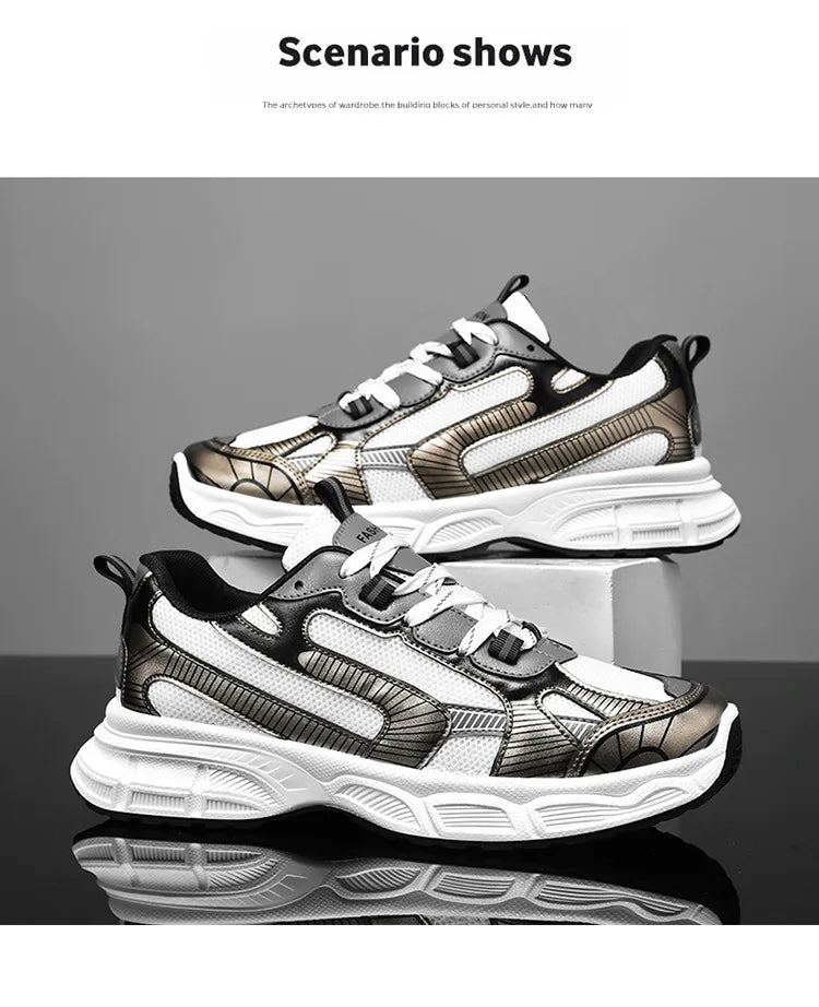 Sneakers Plataforma Mujer Tendencia - Zapatillas Ligeras Transpirables Running