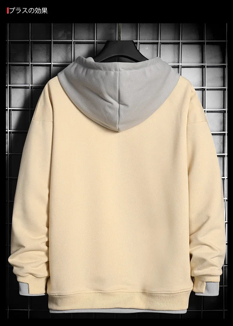 Sudadera Harajuku Hip Hop Hombre - Hoodie Oversized Pullover Sportswear