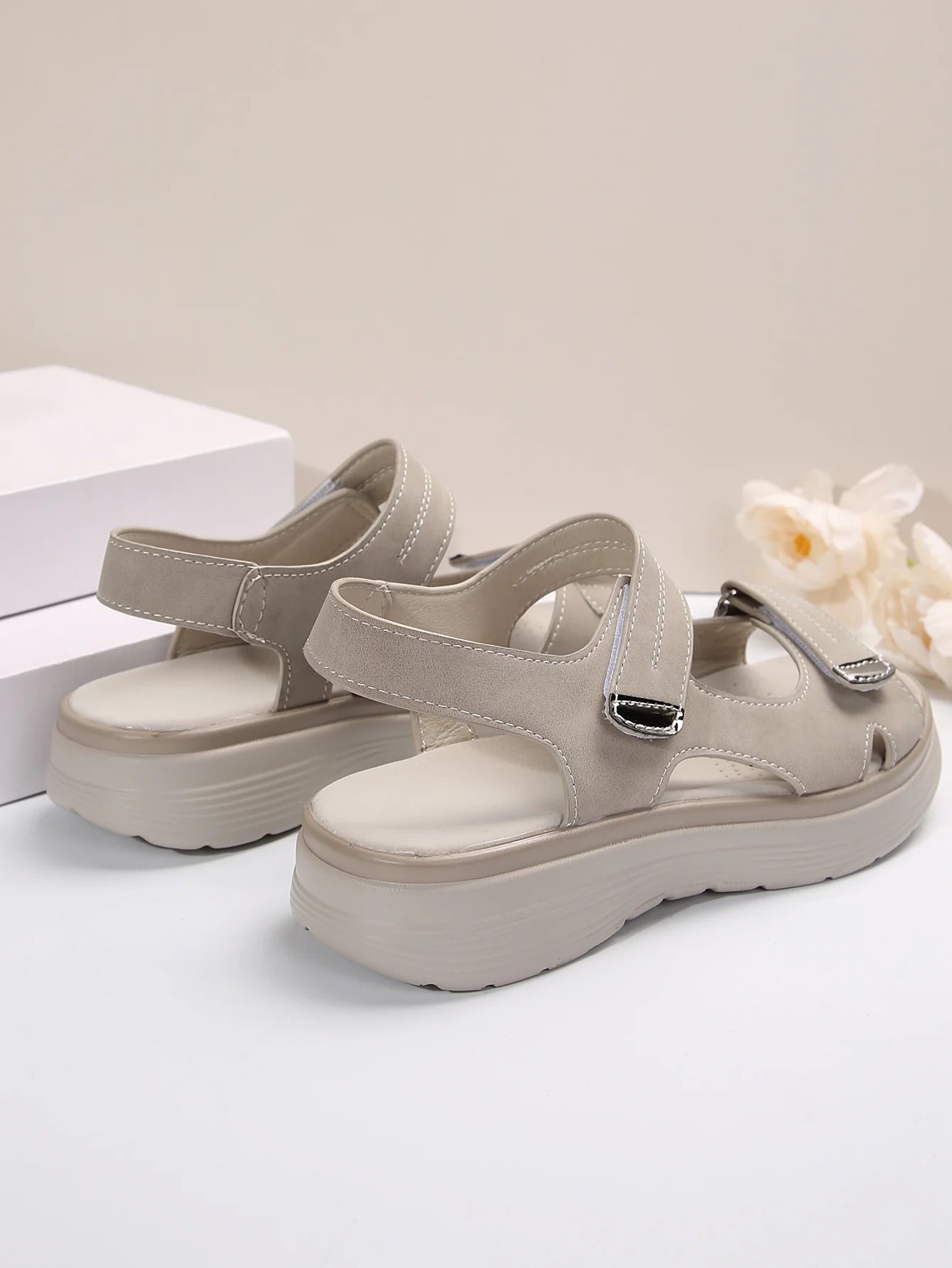 Sandalias Cuña Mujer 2025 - Zapatos Playa Antideslizantes Plataforma Ligeras