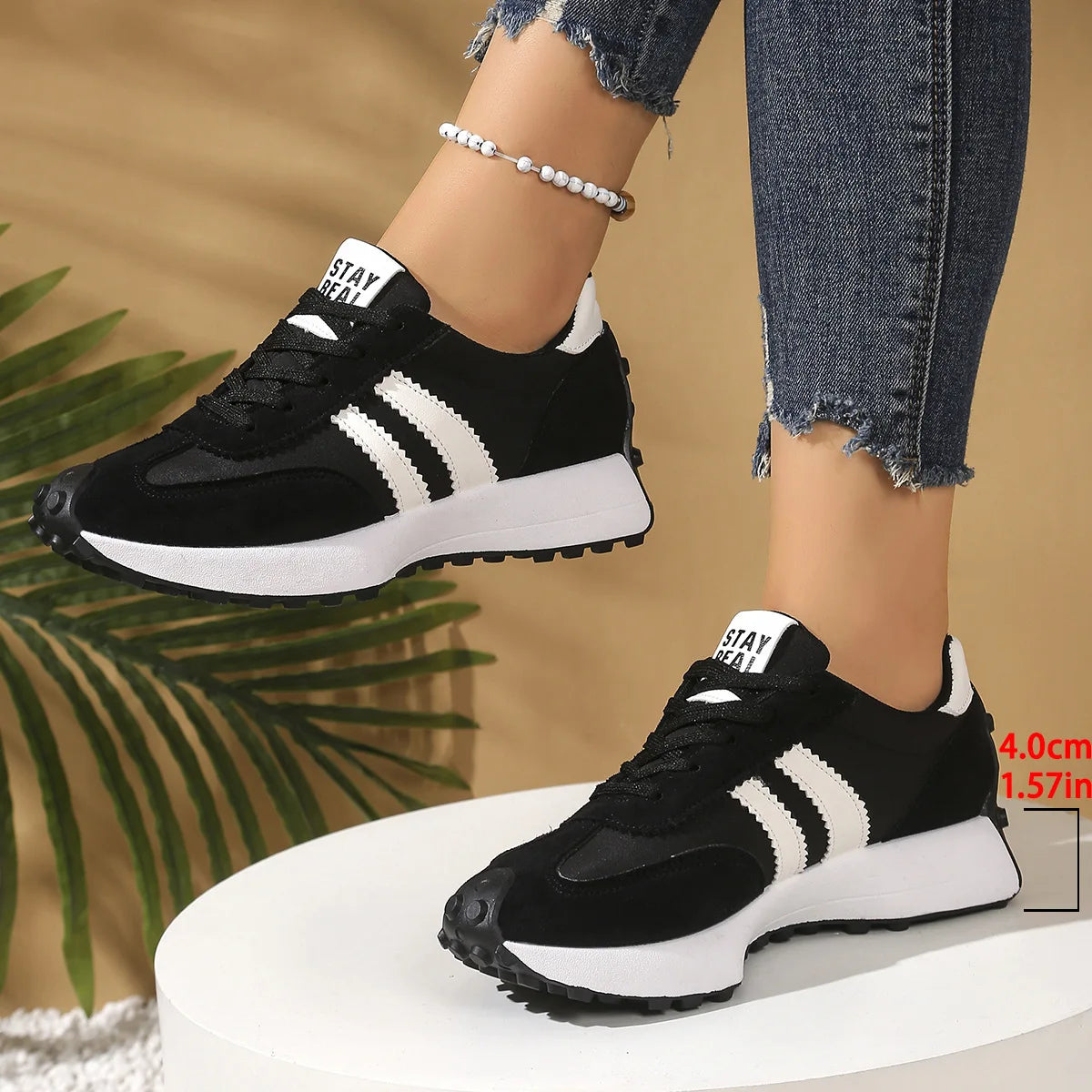 Sneakers Chunky Mesh Mujer 2025 - Zapatillas Plataforma Running Verano Ligeras