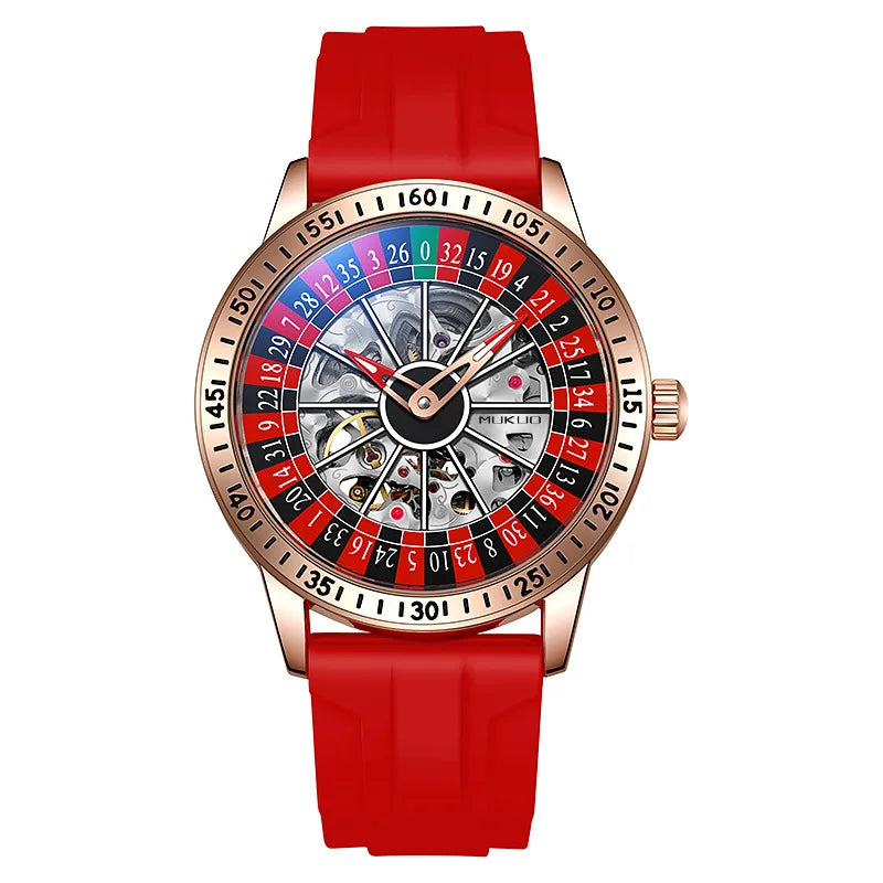 Reloj Hombre Mecánico Automático Luxury - Reloj Pulsera Impermeable Luminoso