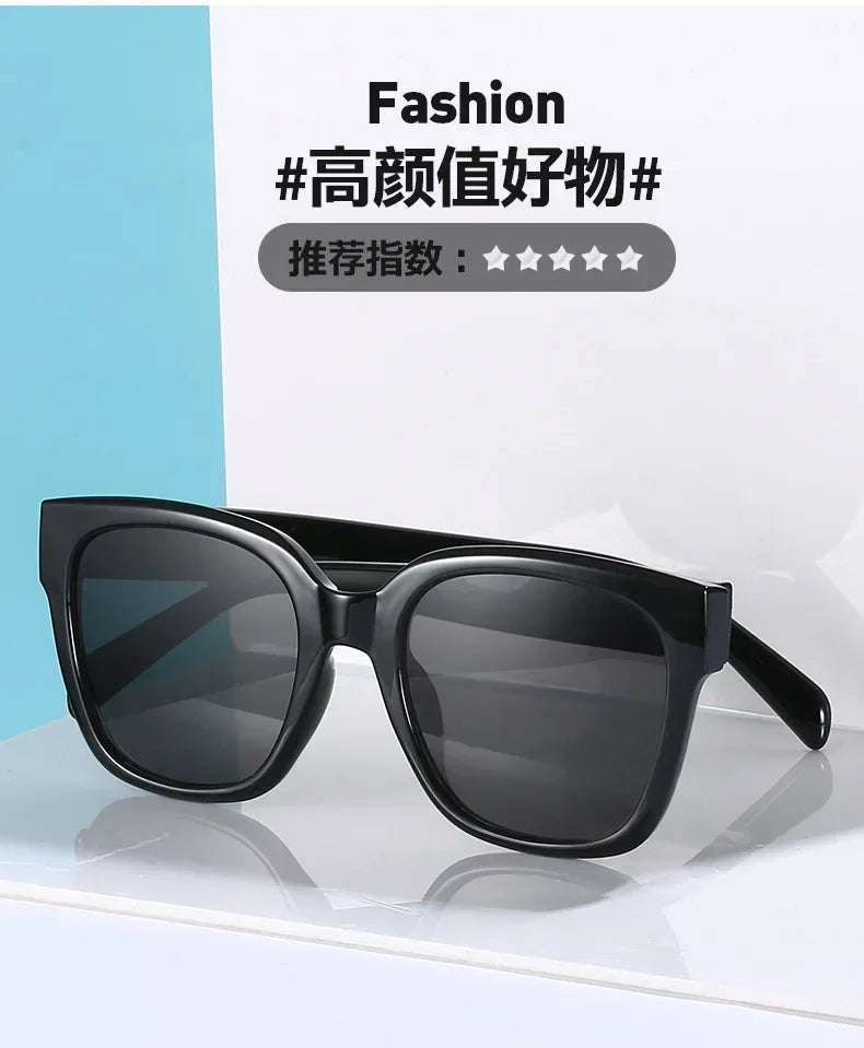 Gafas Sol Unisex Verano 2025 - Lentes Cuadradas Slim Anti UV Simples