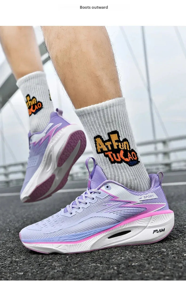 Zapatillas Marathon Profesionales Placa Carbono - Running Competición Verano