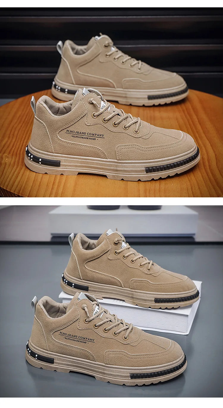 Zapatillas Hombre Casual Resistentes - Transpirables Trendy Plataforma