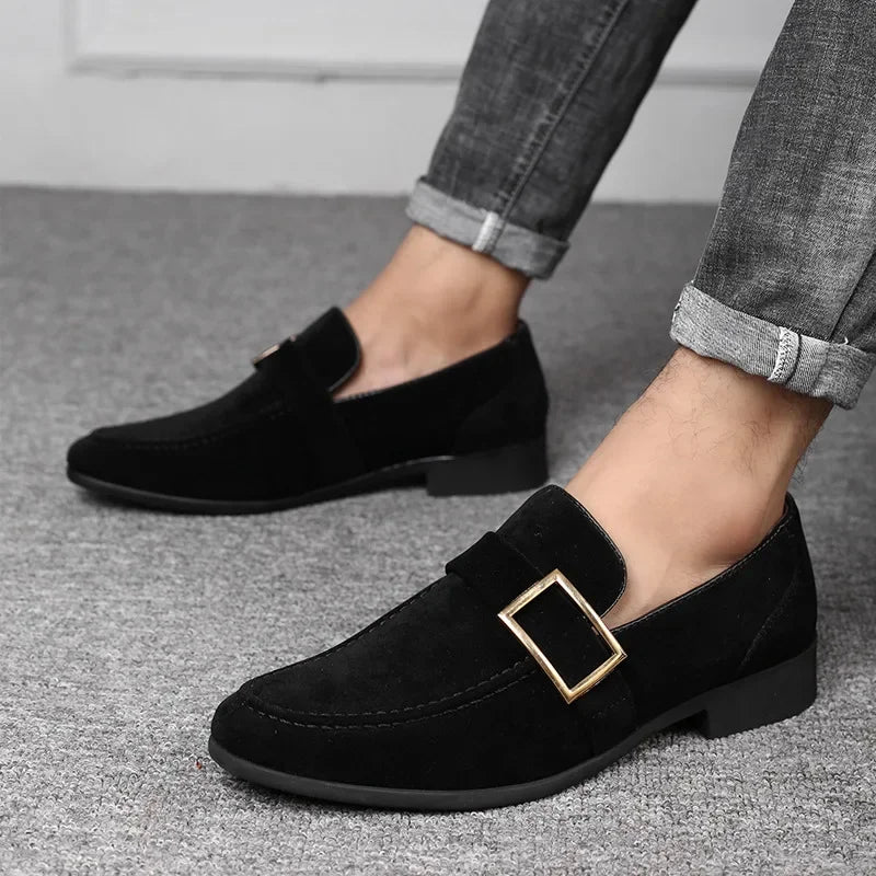 Mocasines Hombre Business Casual - Vestir Ante Conducción Fashion Formales Sneakers 2023