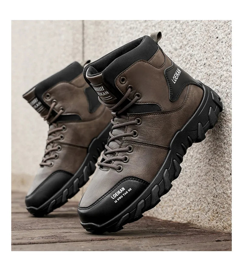 Botas Hombre Montañismo Deportivas - Casual Outdoor Senderismo Trendy Fashion Street Versátiles