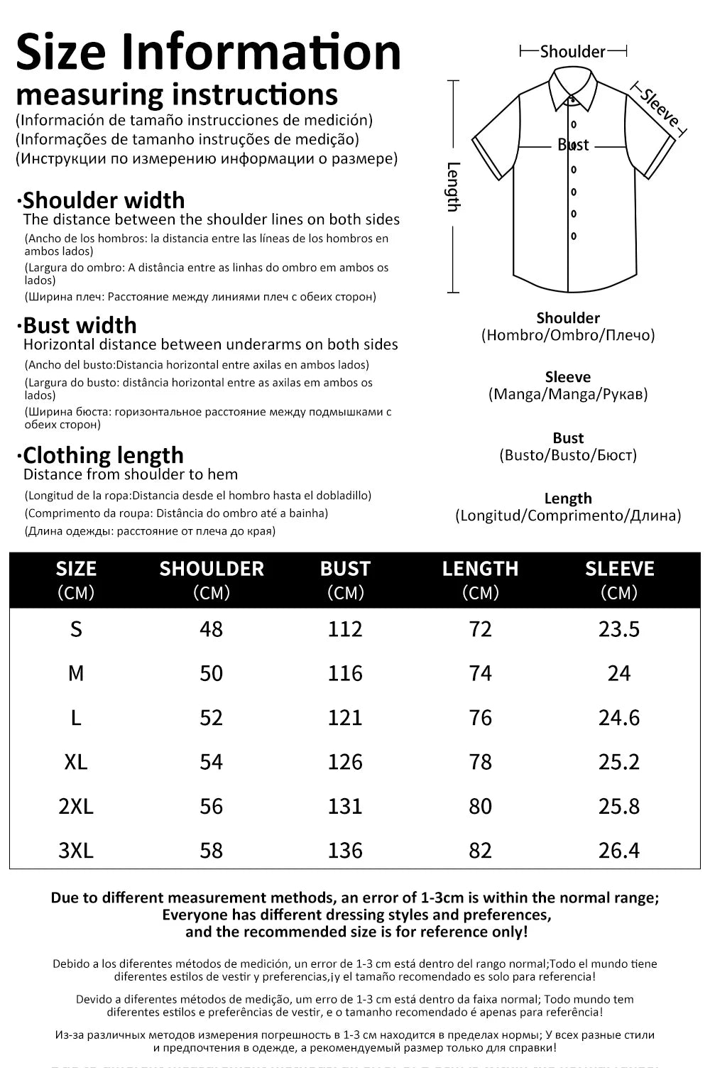 Camisa Hawaiana Hombre Verano - Manga Corta Casual Fashion Suelta Transpirable