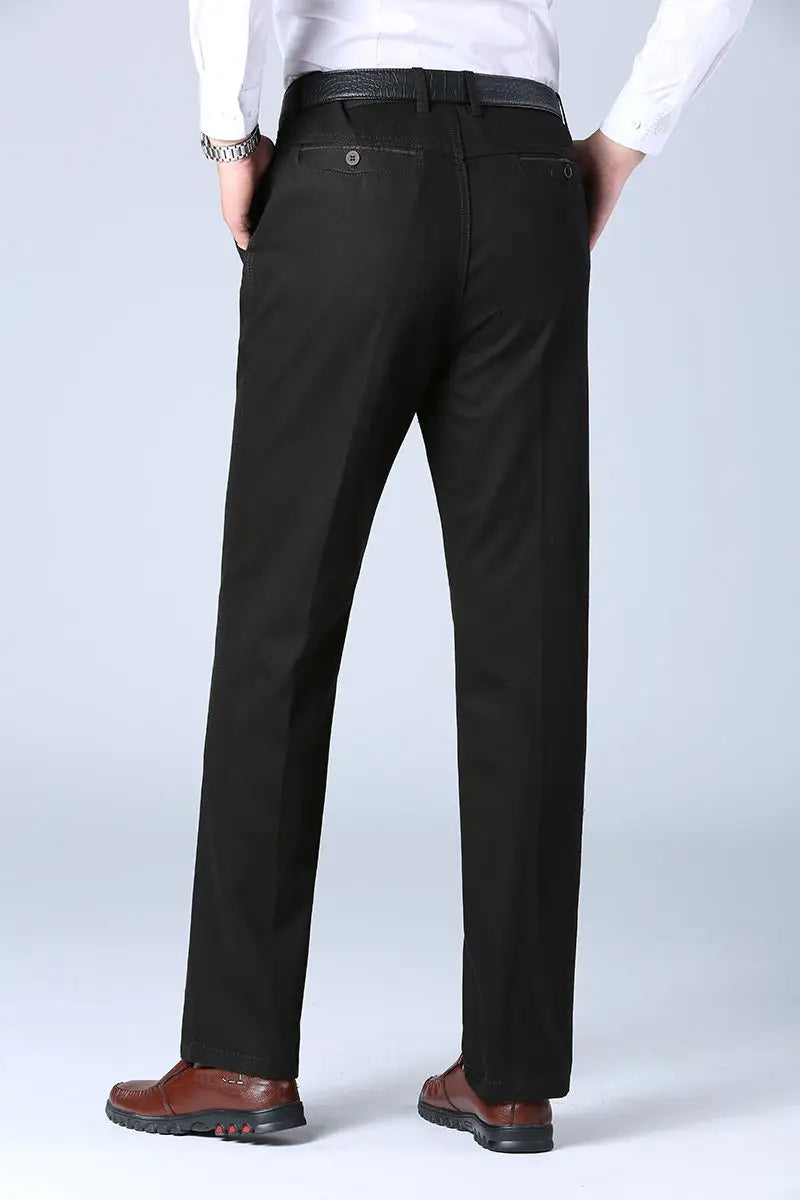 Pantalones Hombre Business Casual - Vestir Rectos Primavera Otoño Formales Sueltos