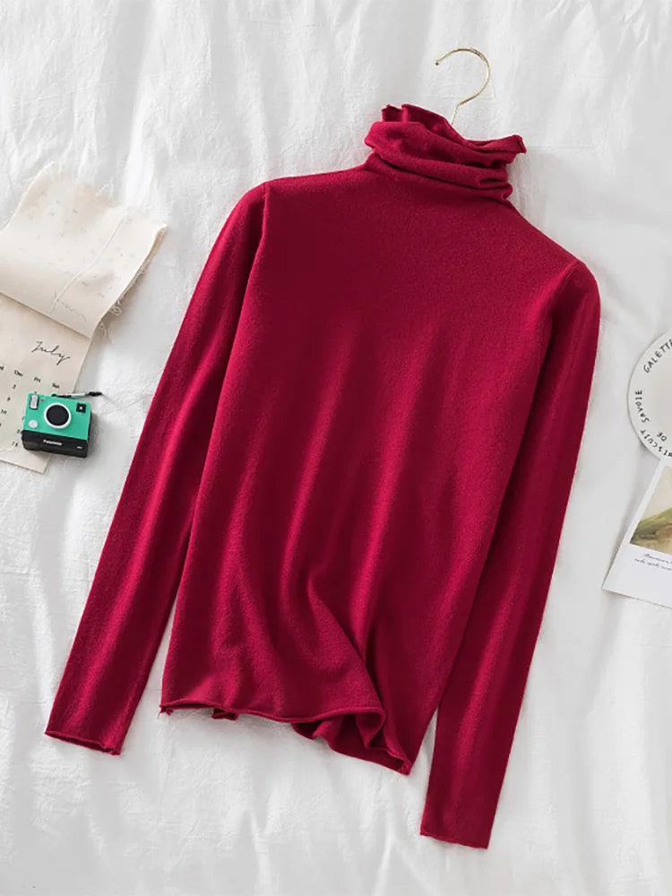 Suéter Mujer Cuello Alto Suave - Jersey Otoño Invierno 2020