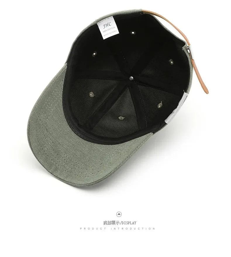 Gorra Baseball Verano Coreana - Snapback Cuero Hip Hop Unisex