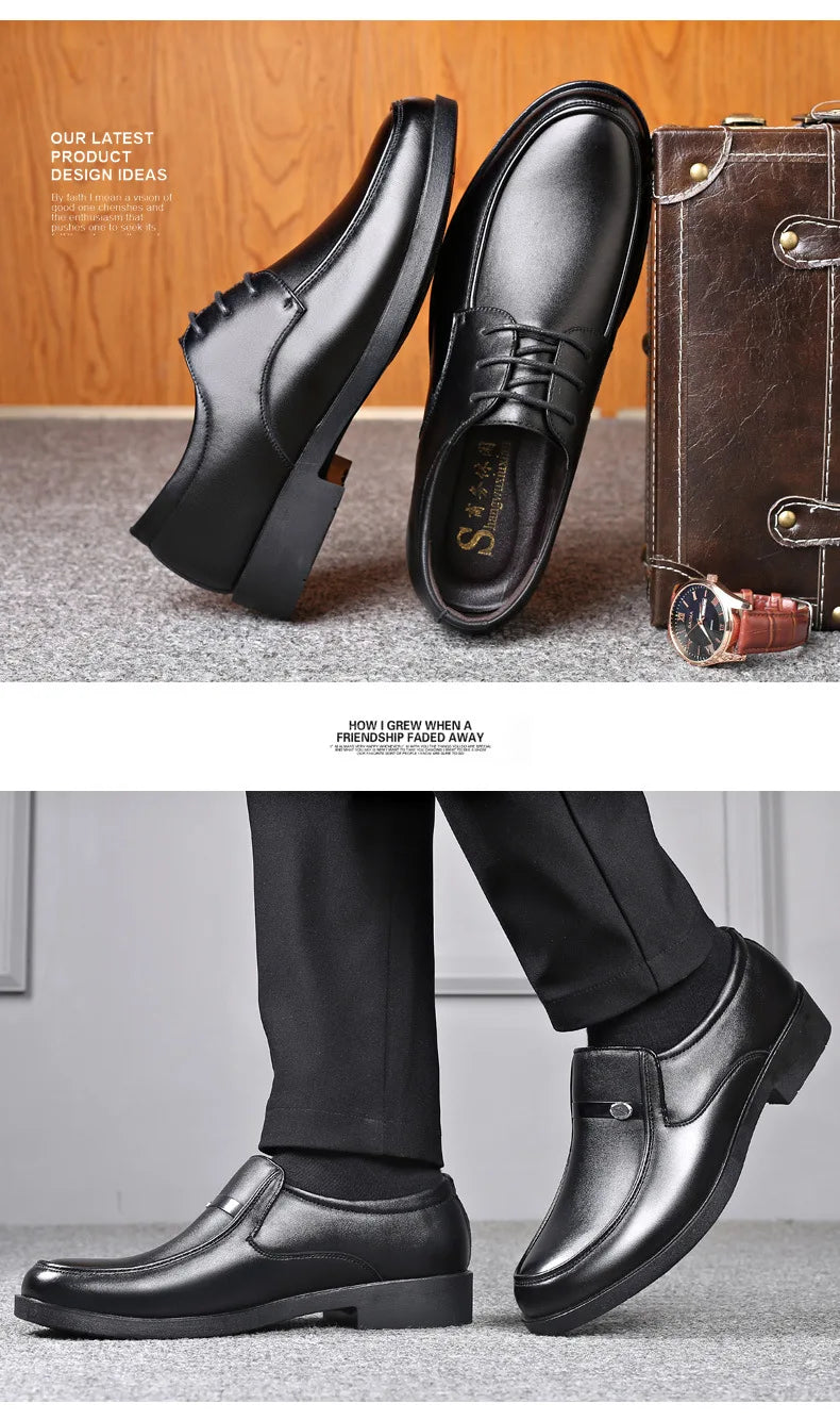 Zapatos Vestir Hombre Cuero Italiano - Elegantes Business Casual Lujo Formales