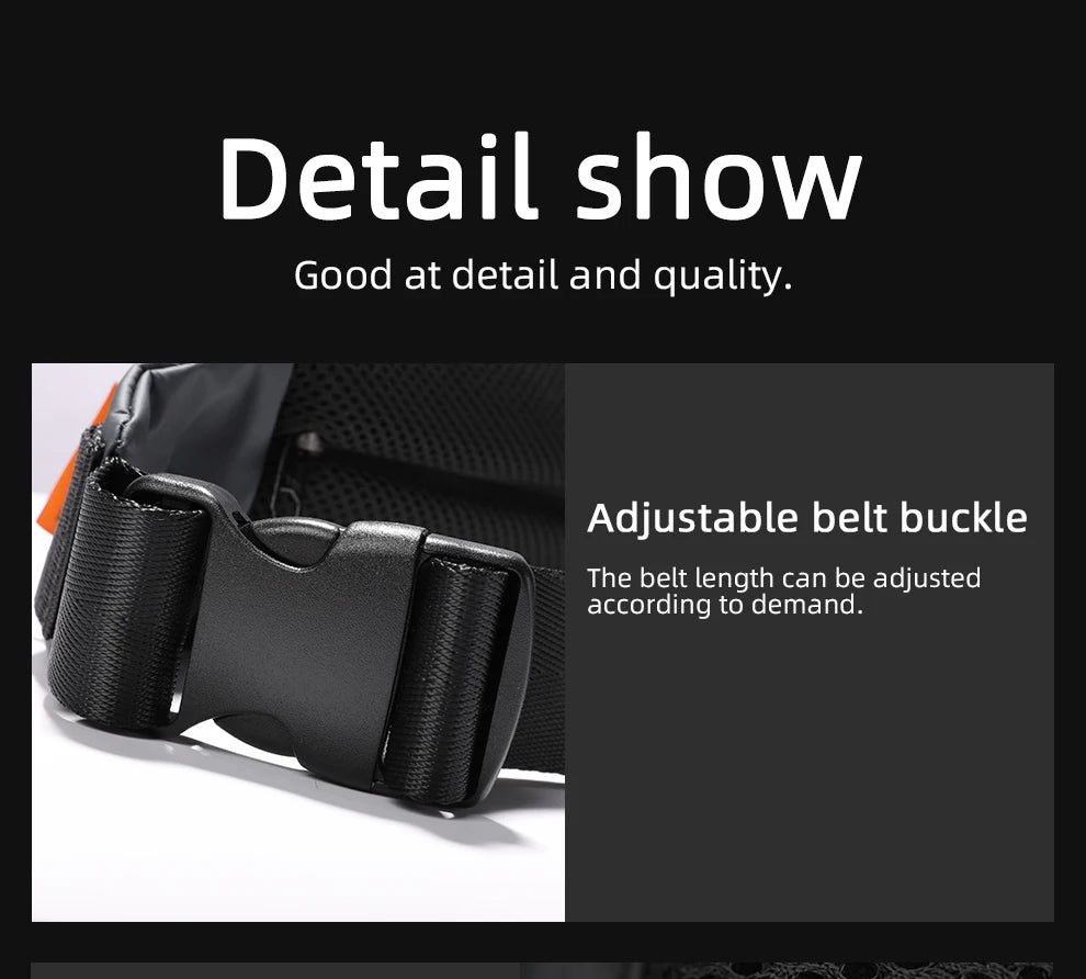 Riñonera Multifuncional Unisex Cinturón - Outdoor Viaje Deporte Fashion Hombre Mujer