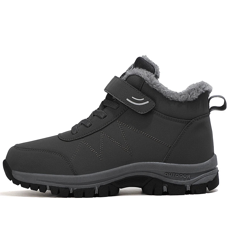 Botas Hombre Nieve Impermeables - Cálidas Invierno Senderismo Outdoor Montaña Escalada Sneaker Trekking