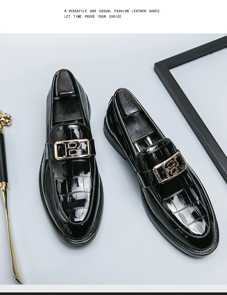 Zapatos Profesionales Hombre Vestir - Casual Cuero Sneakers Ligeros Fashion Luxury Formales