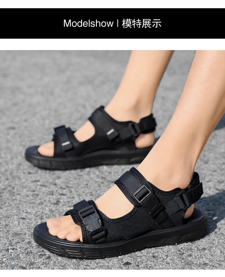 Sandalias Hombre Deportivas Verano - Playa Trendy Antideslizantes Resistentes Suela Suave Conducción Frescas