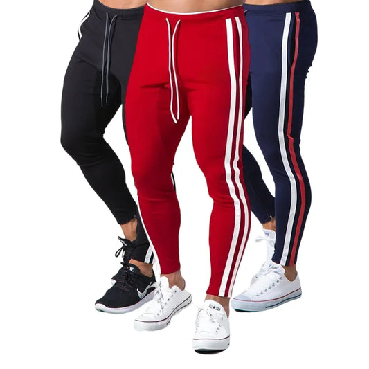 Pantalones Jogger Hombre Skinny - Entrenamiento Fitness Gimnasio Ajustados