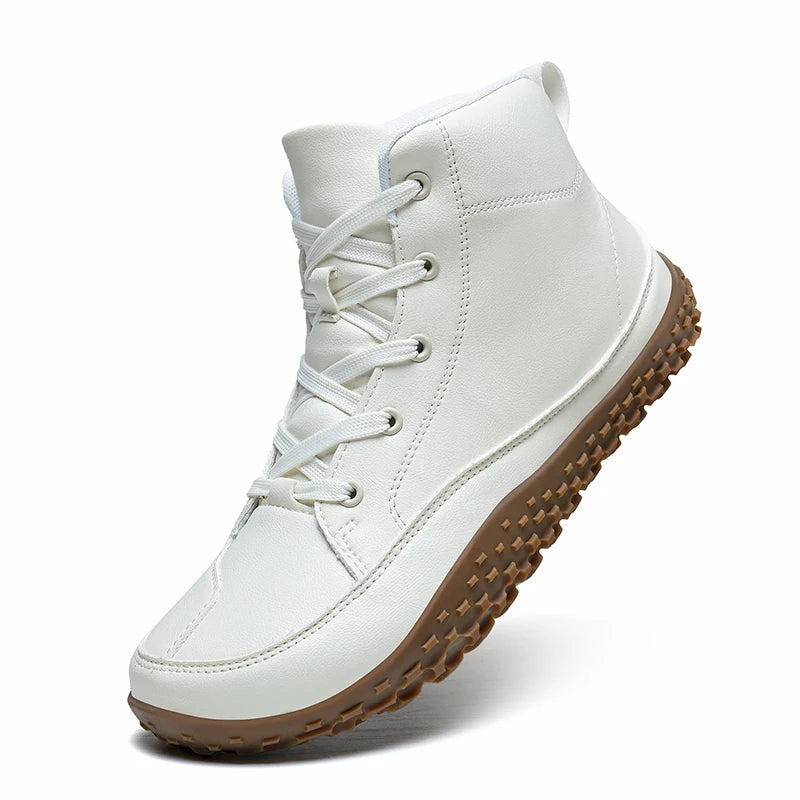 Botas Hombre Barefoot Senderismo - Puntera Ancha Hiking Montaña Cómodas