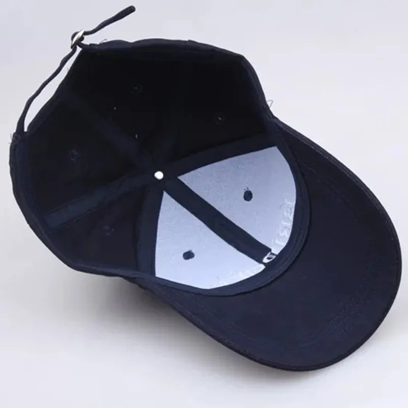 Gorra Death Stranding Azul - Baseball Cap Bordado Sam Bridges