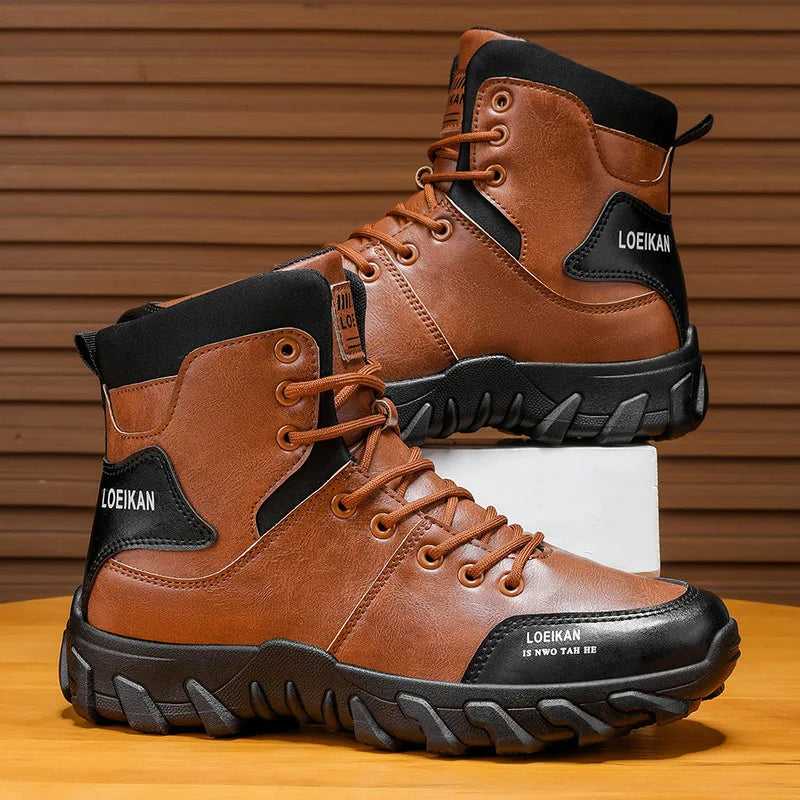 Botas Hombre Montañismo Deportivas - Casual Outdoor Senderismo Trendy Fashion Street Versátiles