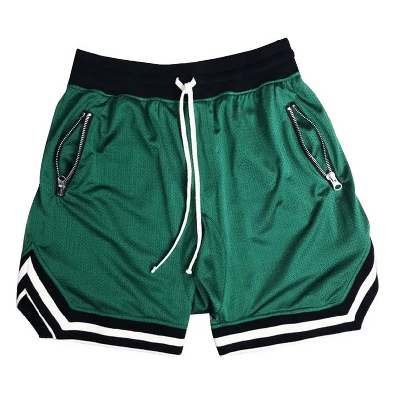 Shorts Deportivos Running Hombre - Pantalones Fitness Bádminton Baloncesto Verano
