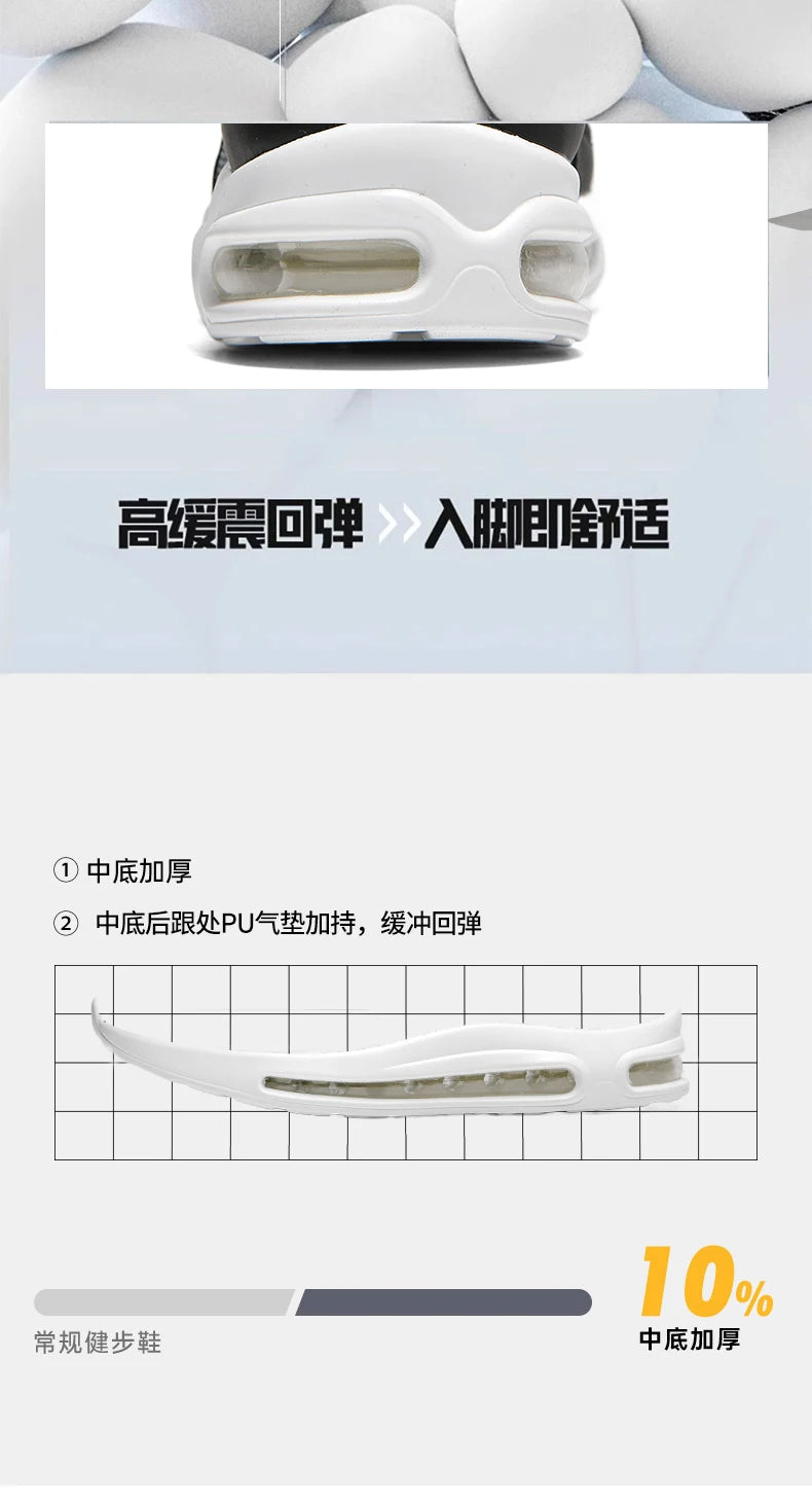 Zapatillas Deportivas Unisex Transpirables - Casual Sport Fashion Hombre Mujer Primavera