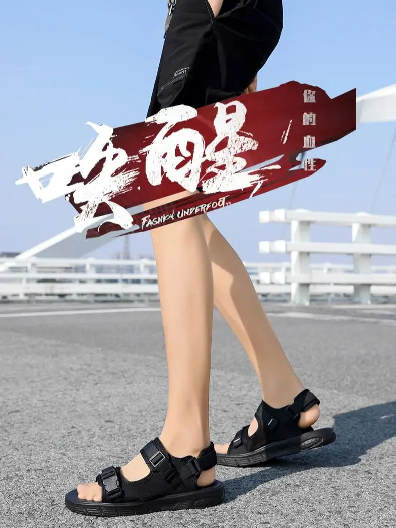 Sandalias Hombre Deportivas Verano - Playa Trendy Antideslizantes Resistentes Suela Suave Conducción Frescas