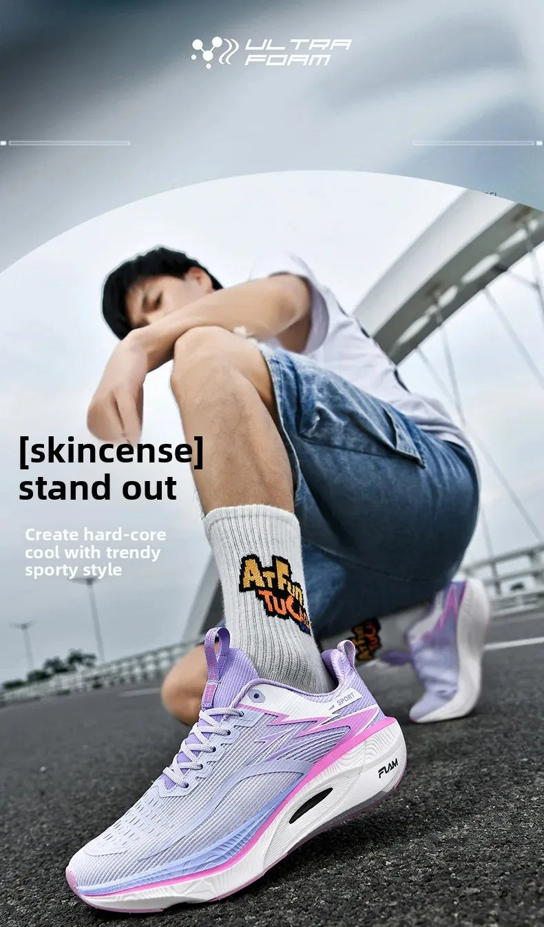 Zapatillas Marathon Profesionales Placa Carbono - Running Competición Verano