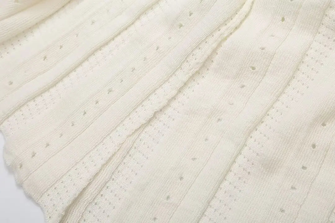 Vestido Punto Mujer Elegante - Vestido Largo Primavera 2025