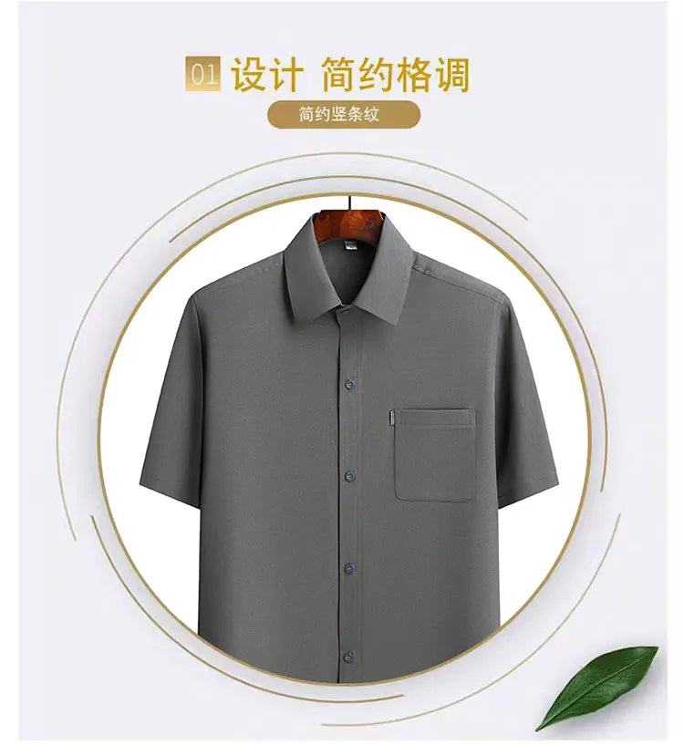 Conjunto Hombre Camisa y Pantalones 2025 - Set Deportivo Casual Estilo Chino Verano