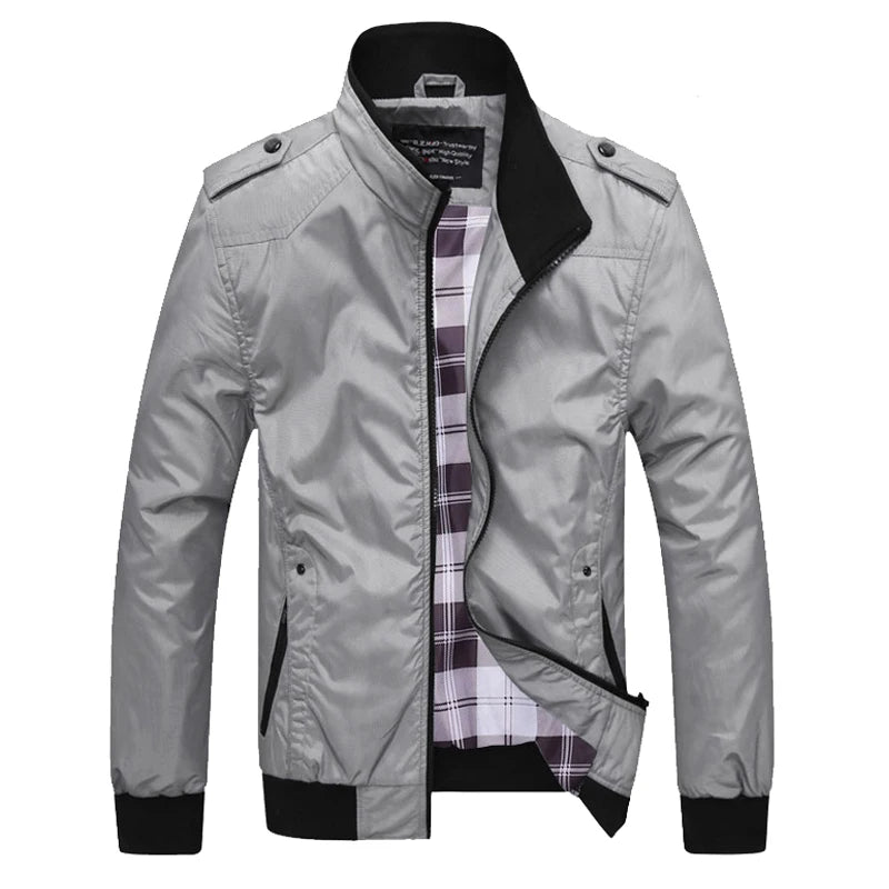 Chaqueta Bomber Hombre Impermeable - Jacket Militar Cortavientos