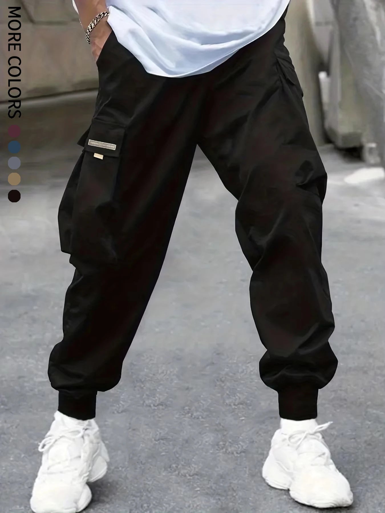 Pantalón Cargo Hombre Casual - Pantalón Outdoor Ligero Deportivo