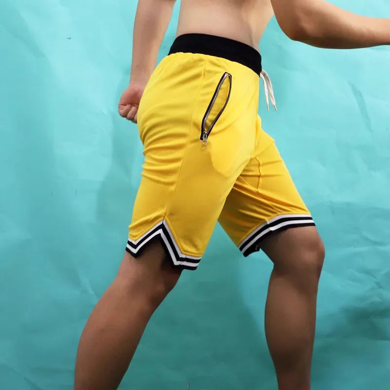 Shorts Deportivos Running Hombre - Pantalones Fitness Bádminton Baloncesto Verano