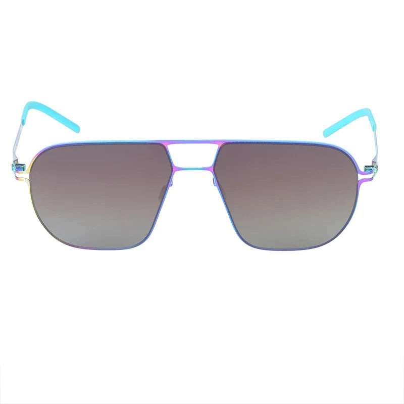 Gafas de Sol Designer ANGUS Alemán Unisex - Cuadradas Coloridas Trendy Ultraligeras Playa Hombre Mujer