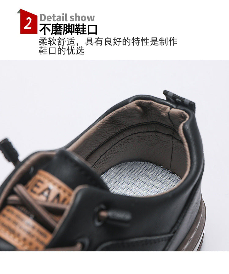 Sneakers Hombre Blancos Transpirables - Casual Fashion Conducción Walking Tennis Skate