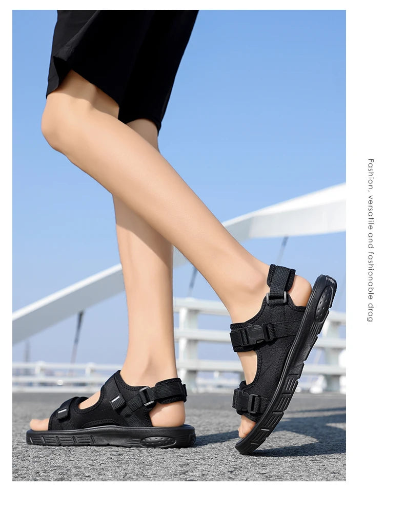 Sandalias Hombre Deportivas Verano - Playa Trendy Antideslizantes Resistentes Suela Suave Conducción Frescas