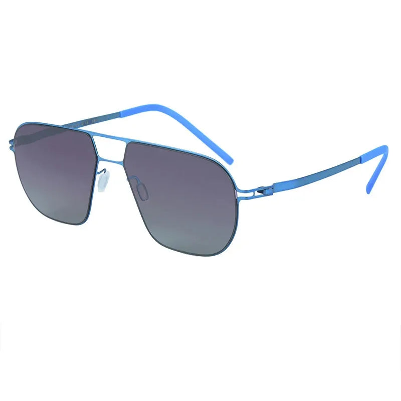 Gafas de Sol Designer ANGUS Alemán Unisex - Cuadradas Coloridas Trendy Ultraligeras Playa Hombre Mujer