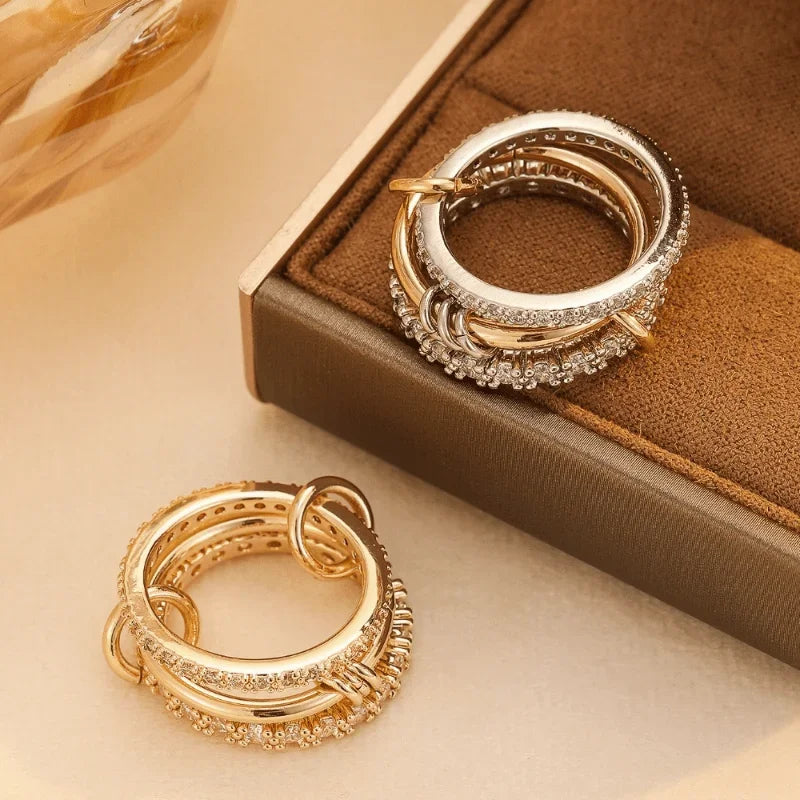Anillo Apilable Elegante Mujer - Trendy Fashion Lovers Boda