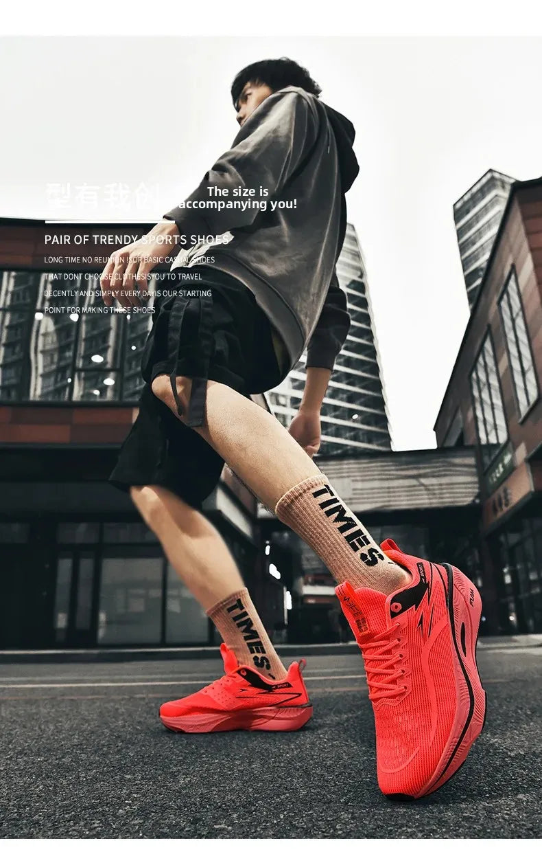 Zapatillas Marathon Profesionales Placa Carbono - Running Competición Verano